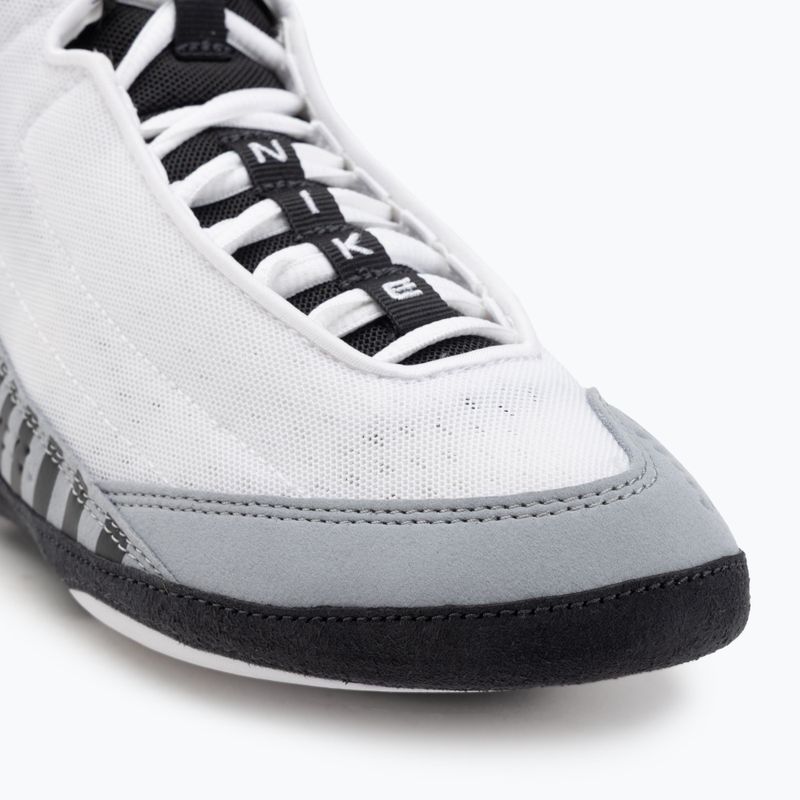 Nike Inflict 4 SE wrestling shoe white/university red/wolf grey/anthracite 7