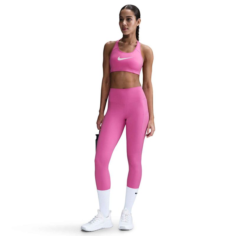 Women's leggings Nike One High-Waisted 7/8 playful pink 2