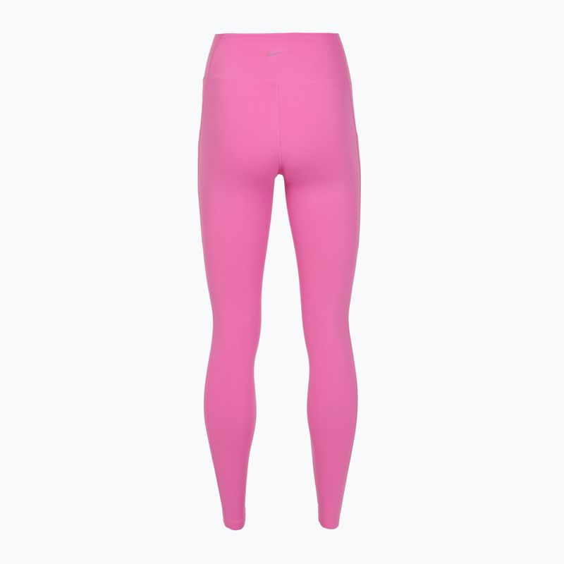Women's leggings Nike One High-Waisted 7/8 playful pink 7