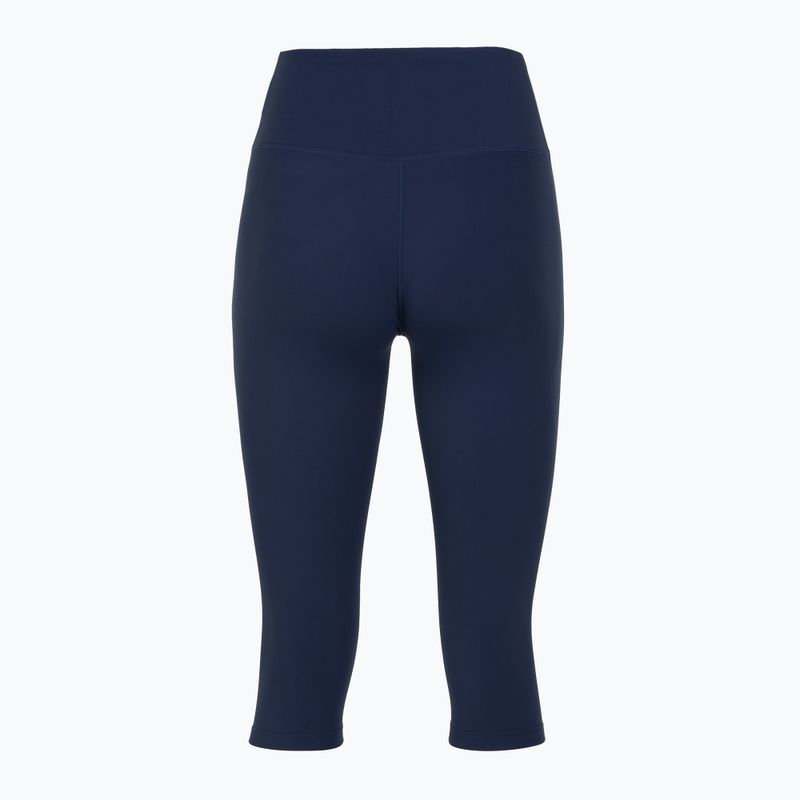 Women's leggings Nike One High Waisted Capri midnight navy/white 9
