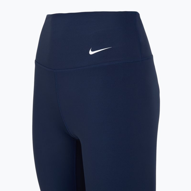 Women's leggings Nike One High Waisted Capri midnight navy/white 10