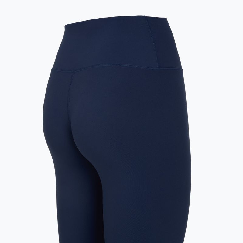 Women's leggings Nike One High Waisted Capri midnight navy/white 11