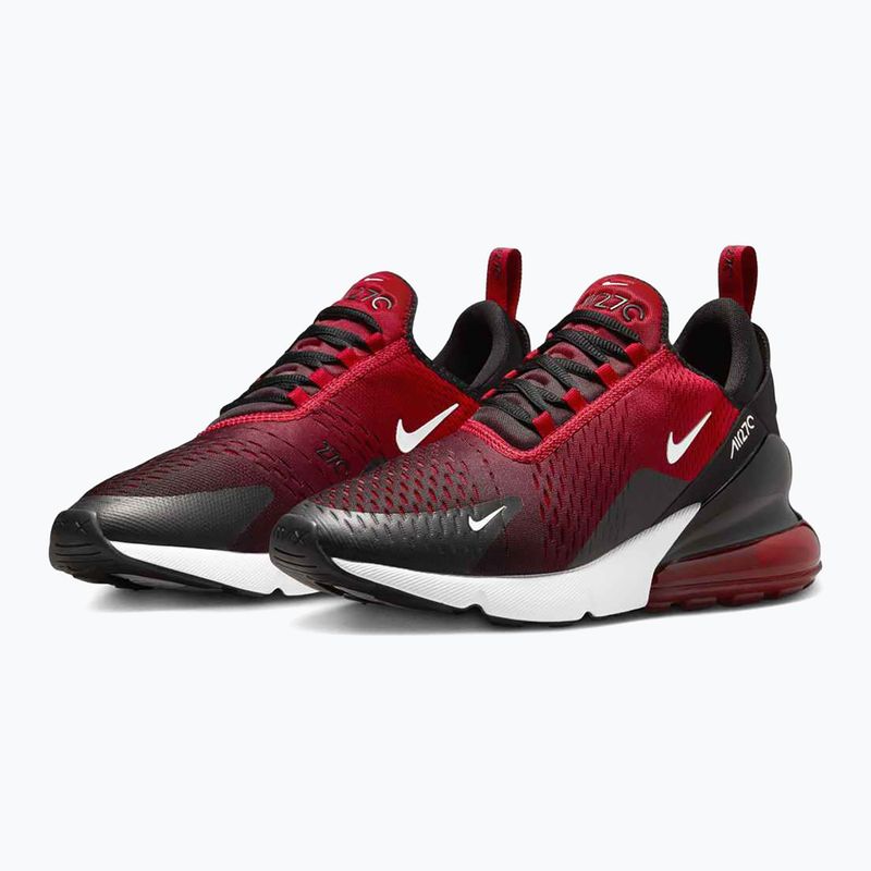Men's Nike Air Max 270 gym red/white/black shoes 3