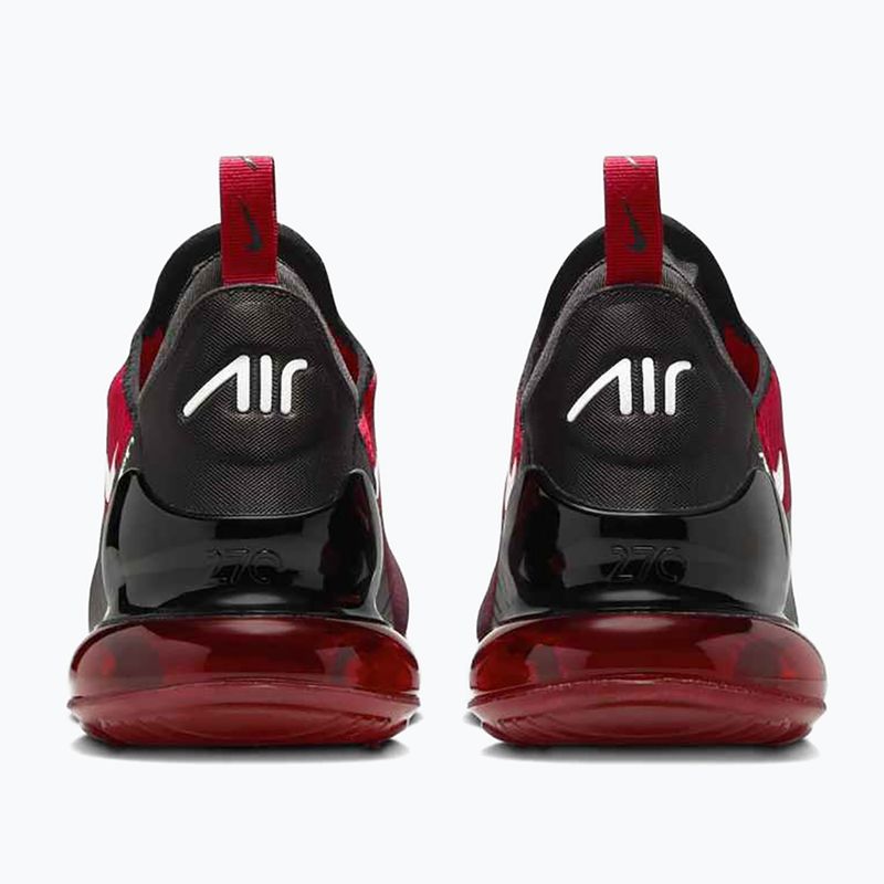 Men's Nike Air Max 270 gym red/white/black shoes 4