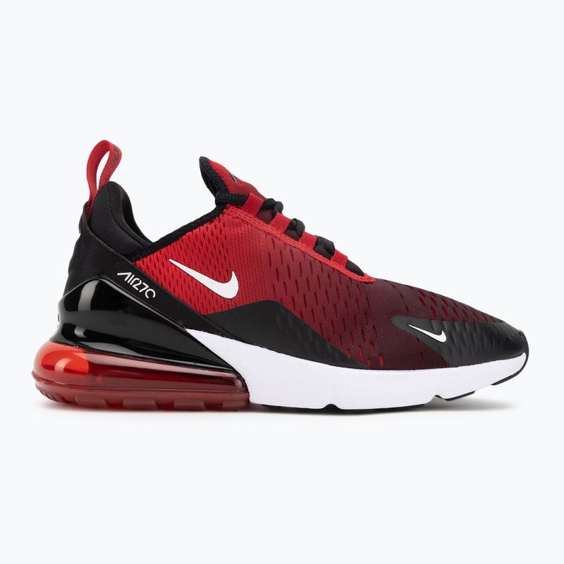Men's shoes Nike Air Max 270 gym red/white/black 2