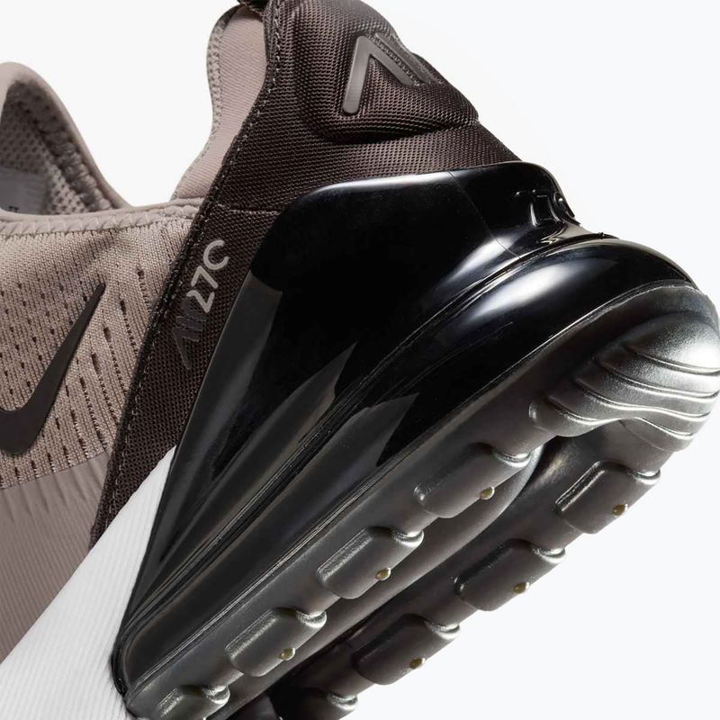 Nike Air Max 270 women's shoes college grey/velvet brown/white 9