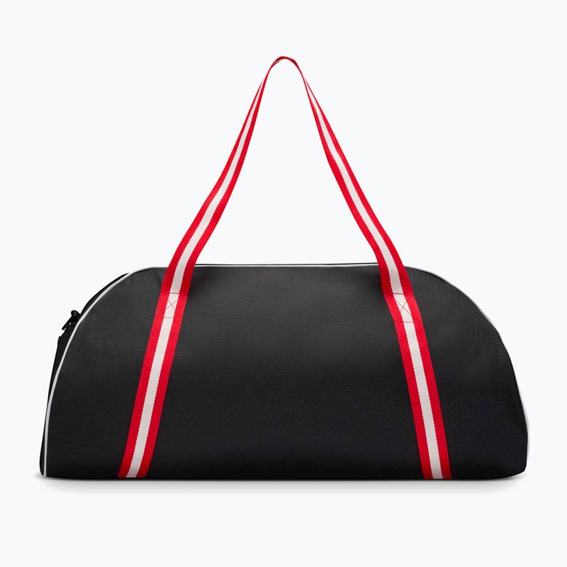 Women's gym bag Nike Gym Club Retro 24 l black/university red/sail 3