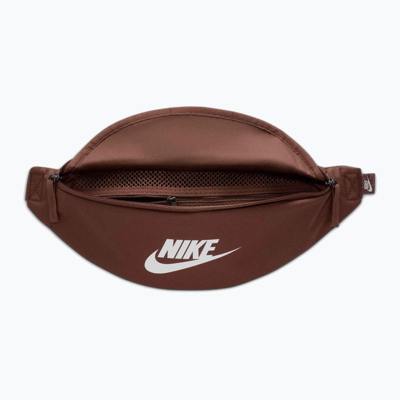 Waistbag Nike Heritage 3 l fauna brown/fauna brown/summit white 4