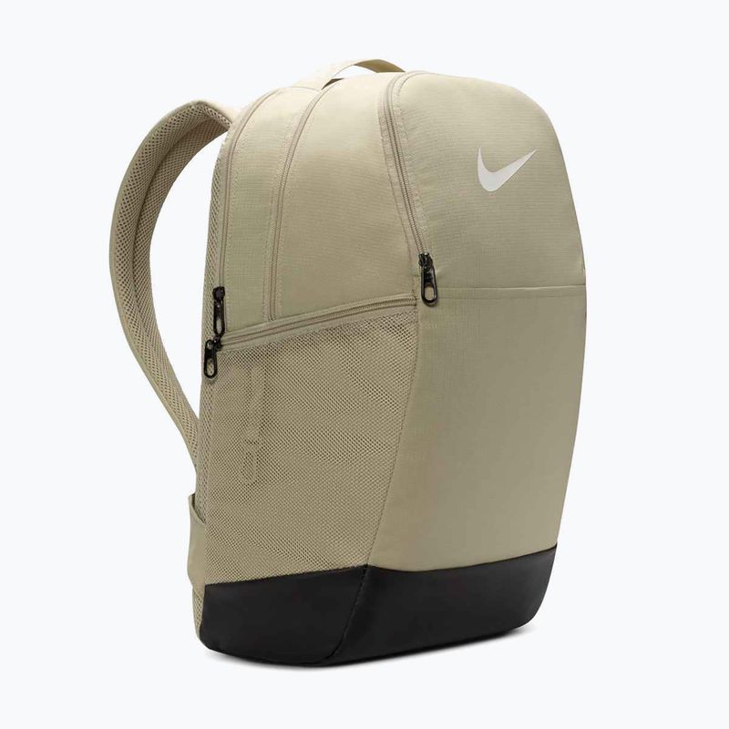 Training backpack Nike Brasilia 9.5 24 l desert khaki/black/sail 2