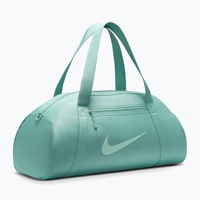 Women's training bag Nike Gym Club 24 l cannon/cannon/mint foam 3