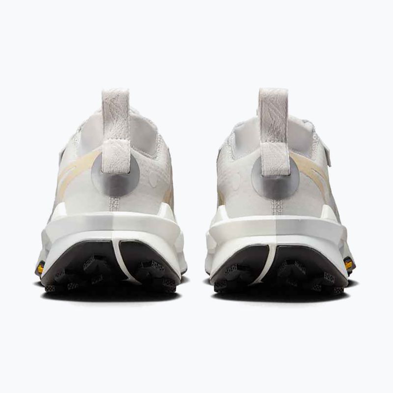 Nike Zegama 2 women's running shoes vast grey/sanddrift/summit white/black 4