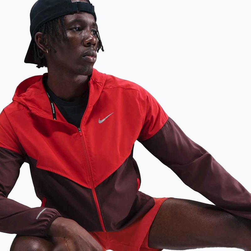 Men's running jacket Nike Impossibly Light Windrunner light crimson/burgundy crush 6