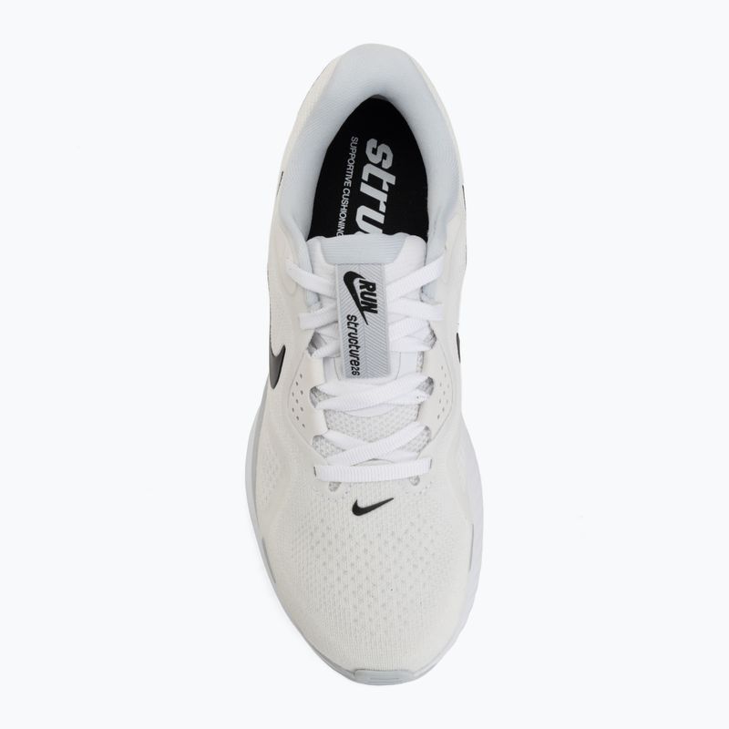 Women's running shoes Nike Structure 26 white/pure platinum/black 5