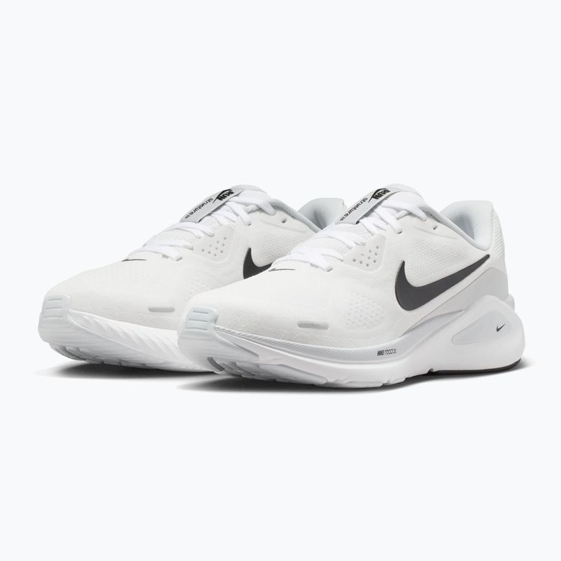 Women's running shoes Nike Structure 26 white/pure platinum/black 3