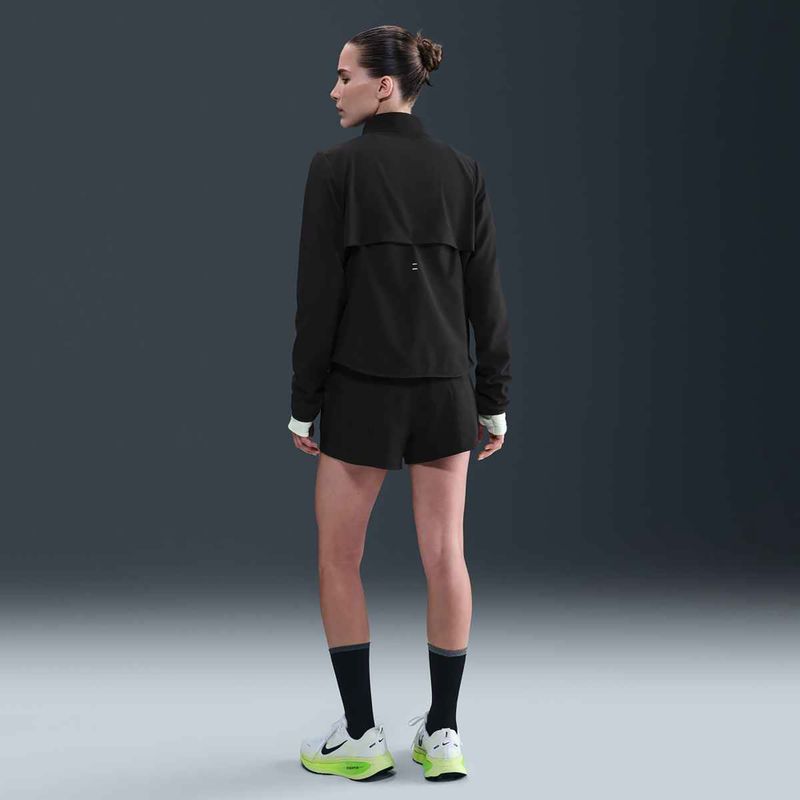 Nike Tempo Swoosh Run women's running jacket black/white 6