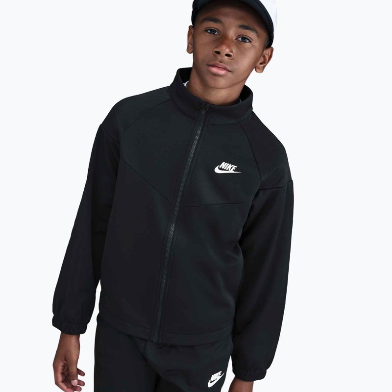 Children's tracksuit Nike Sportswear black/black/white 6