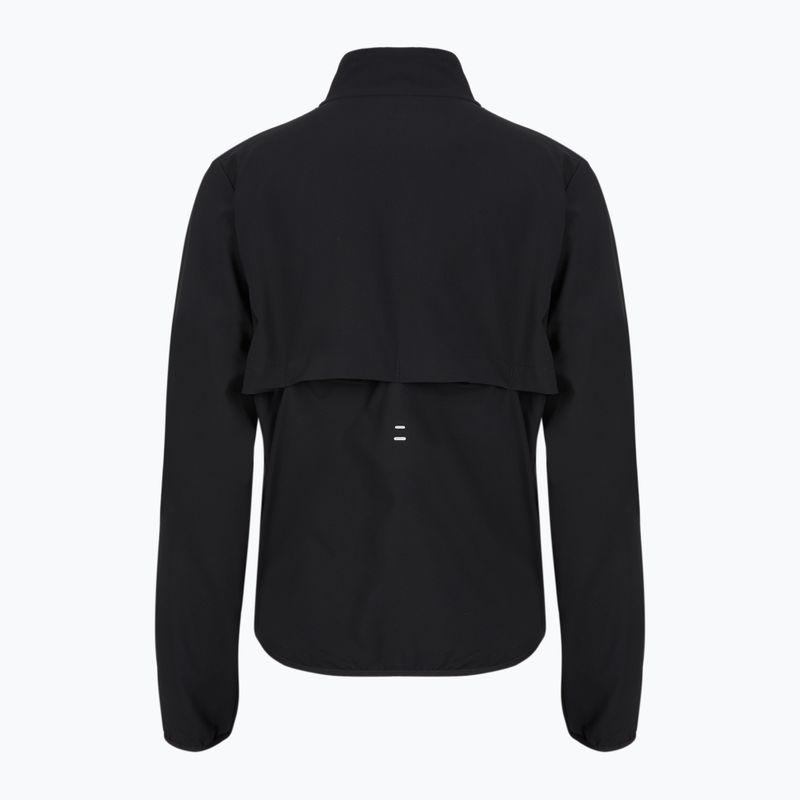 Women's running jacket Nike Tempo Swoosh Run black/white 6