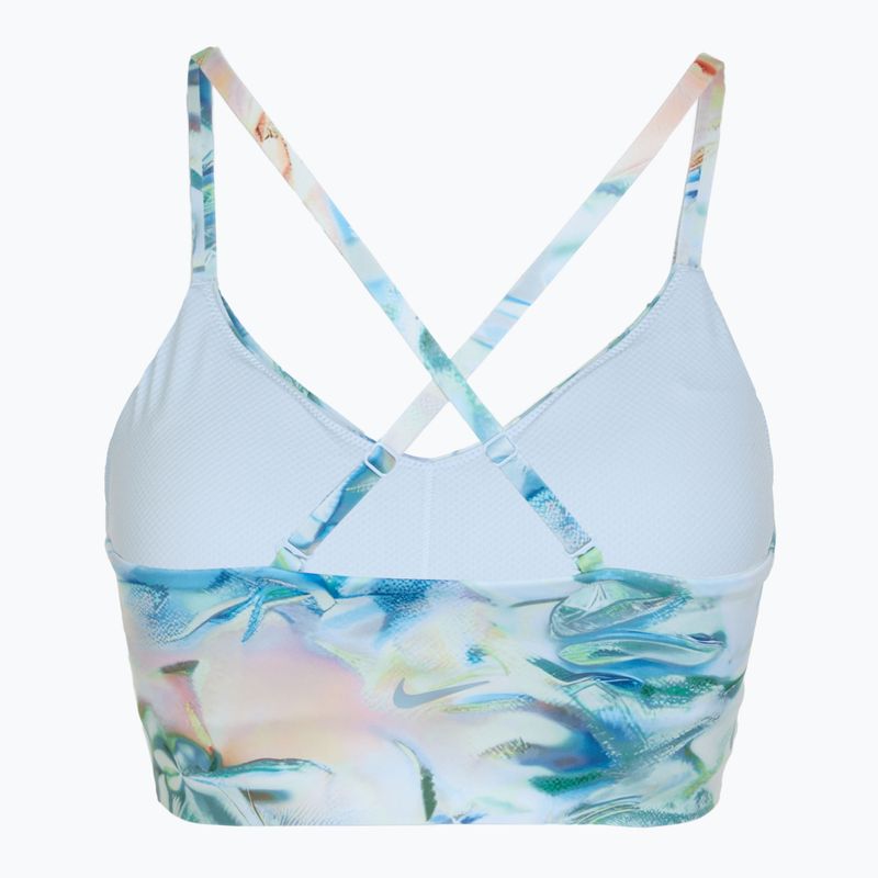 Training bra Nike Indy Artist Collection Light-Support blue tint 7