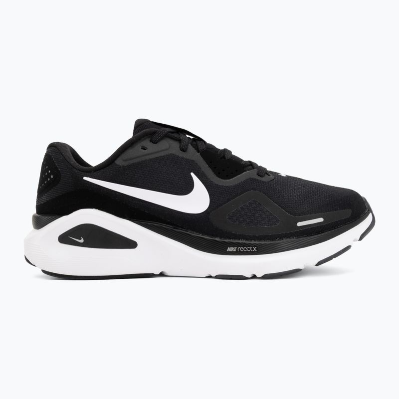 Men's running shoes Nike Structure 26 Wide black/wolf grey/metallic silver/white 2