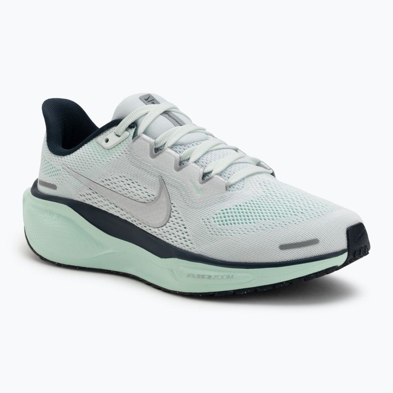 Women's running shoes Nike Pegasus 41 ghost aqua/mint foam/armoury navy/mettalic silver