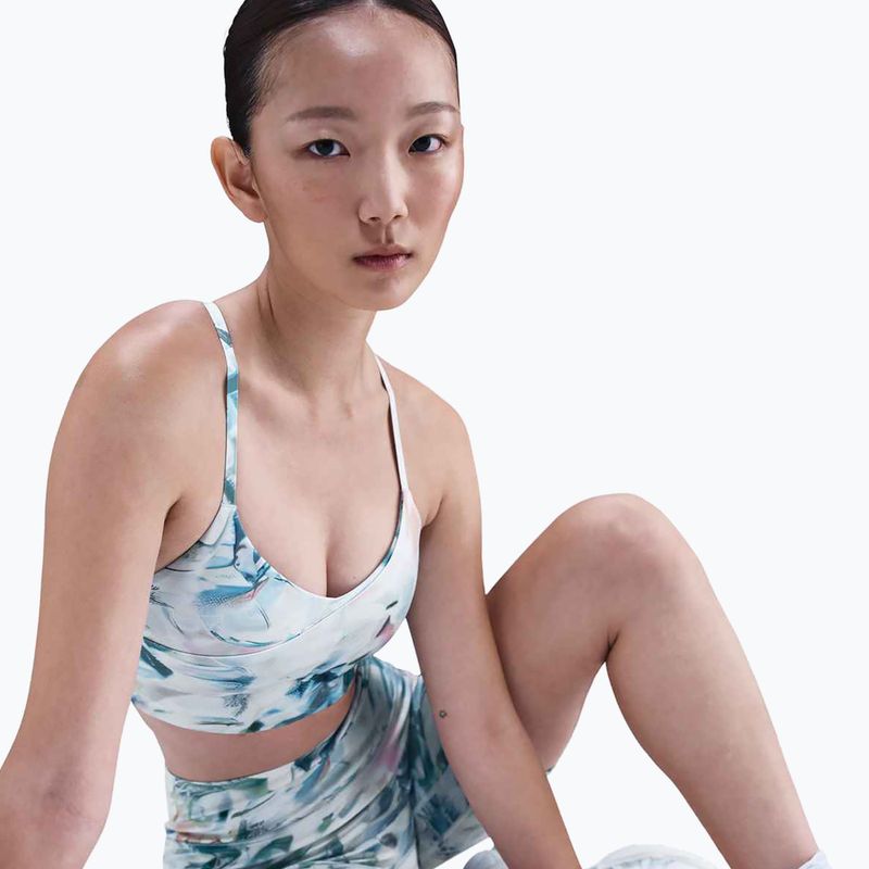 Training bra Nike Indy Artist Collection Light-Support blue tint 5