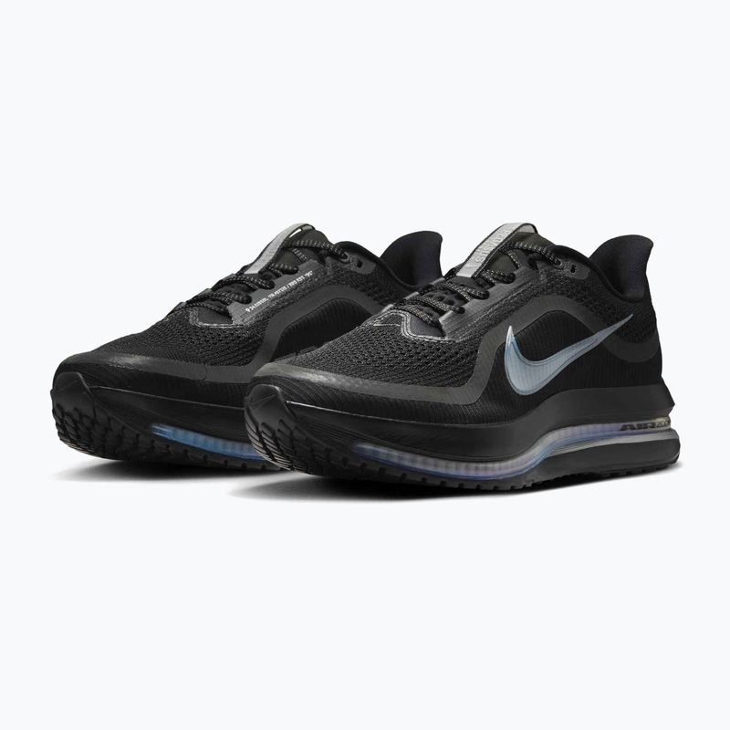 Men's running shoes Nike Pegasus Premium black/metallic silver/black 3