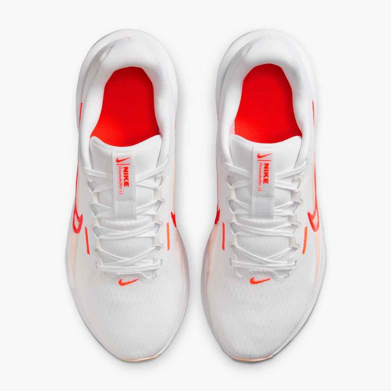 Women's running shoes Nike Downshifter 13 astronomy white / bright crimson / washed coral 14