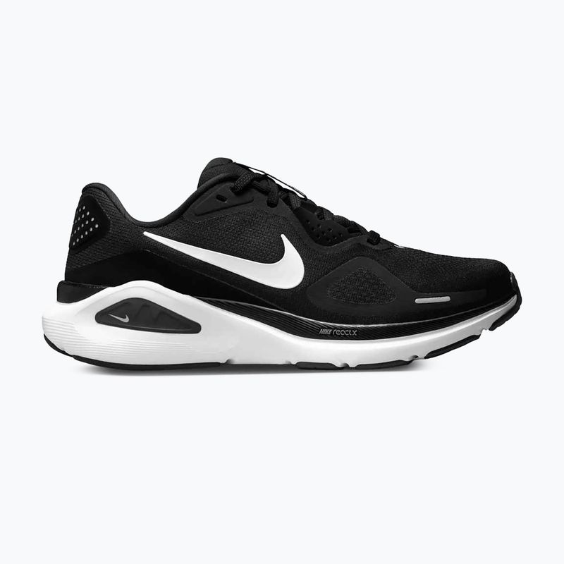 Women's running shoes Nike Structure 26 black/cool grey/metallic silver/white 8
