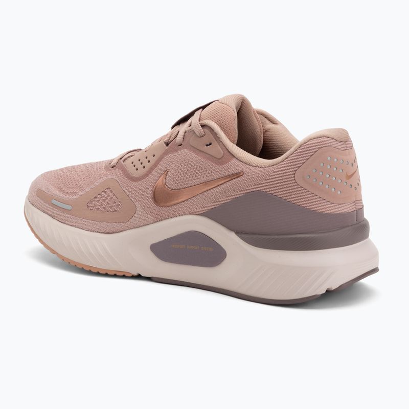 Women's running shoes Nike Structure 26 particle pink/taupe grey/silt red/metal rose gold 3