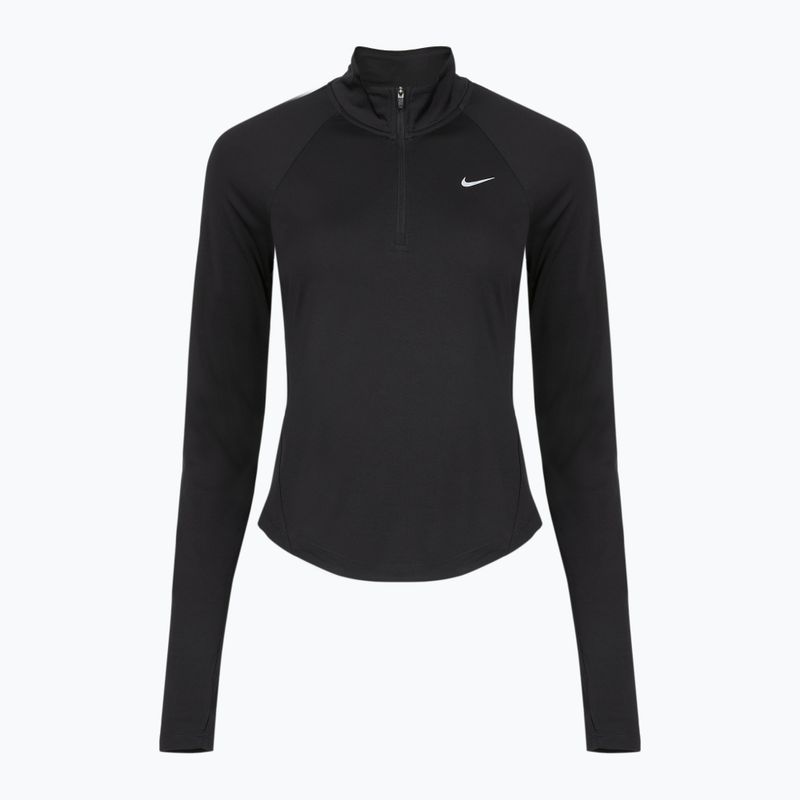 Women's running sweatshirt Nike Tempo Dri-Fit 1 / 4 Zip black 6