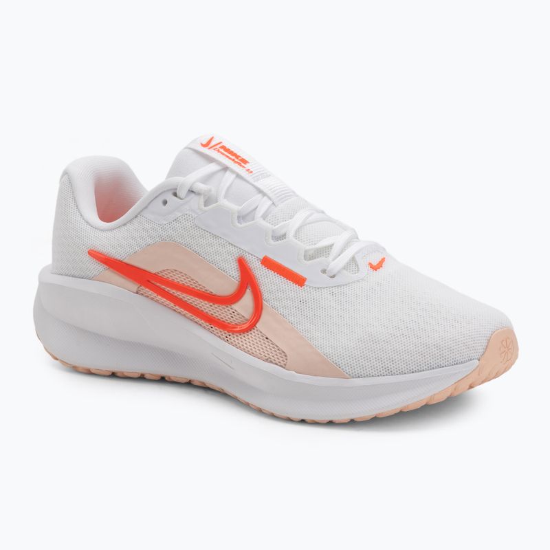 Women's running shoes Nike Downshifter 13 astronomy white / bright crimson / washed coral