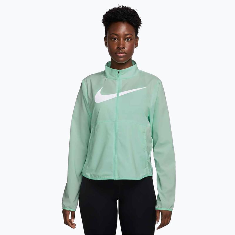 Nike Tempo Swoosh Run women's running jacket mint foam/white