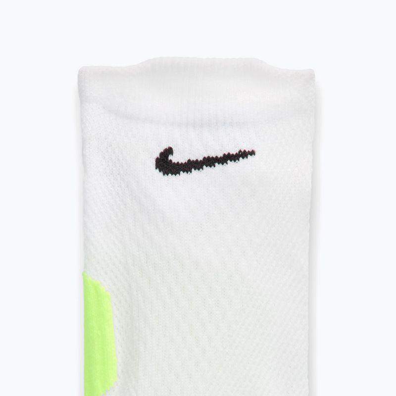 Socks Nike Running Midweight No-Show white/volt/black 4