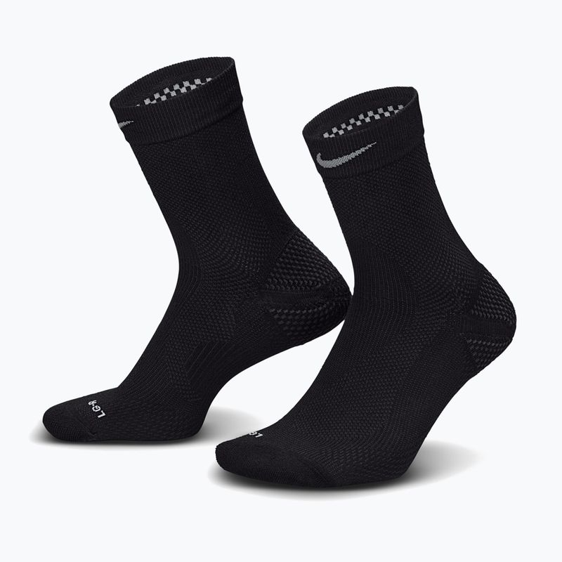 Socks Nike Running Lightweight Micro Crew black/pure platinum/smoke grey