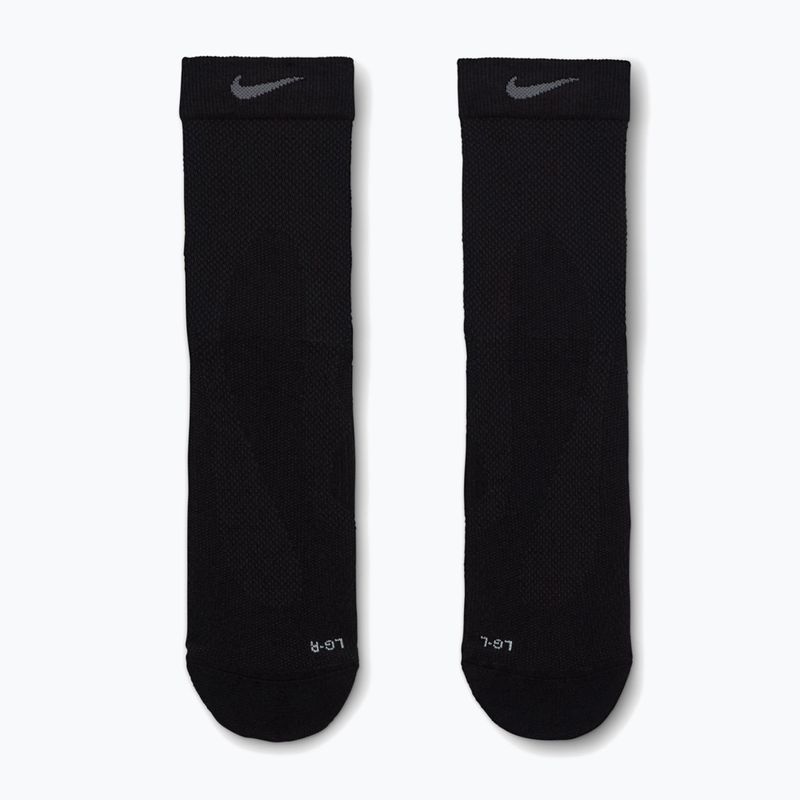 Socks Nike Running Lightweight Micro Crew black/pure platinum/smoke grey 2