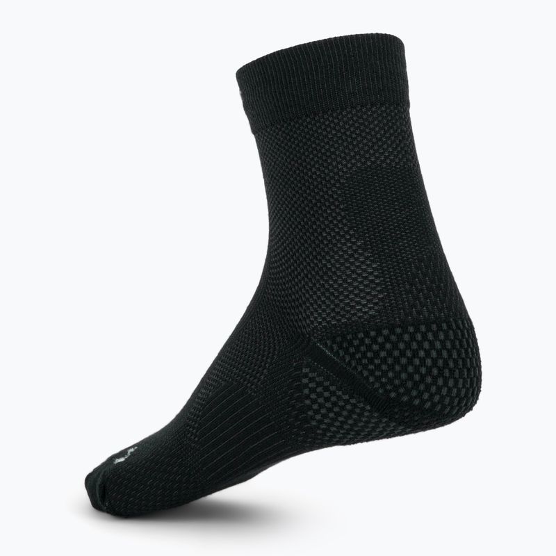 Socks Nike Running Lightweight Micro Crew black/pure platinum/smoke grey 2
