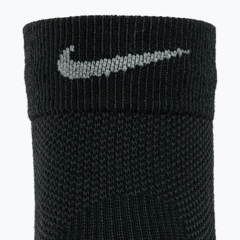 Socks Nike Running Lightweight Micro Crew black/pure platinum/smoke grey 3