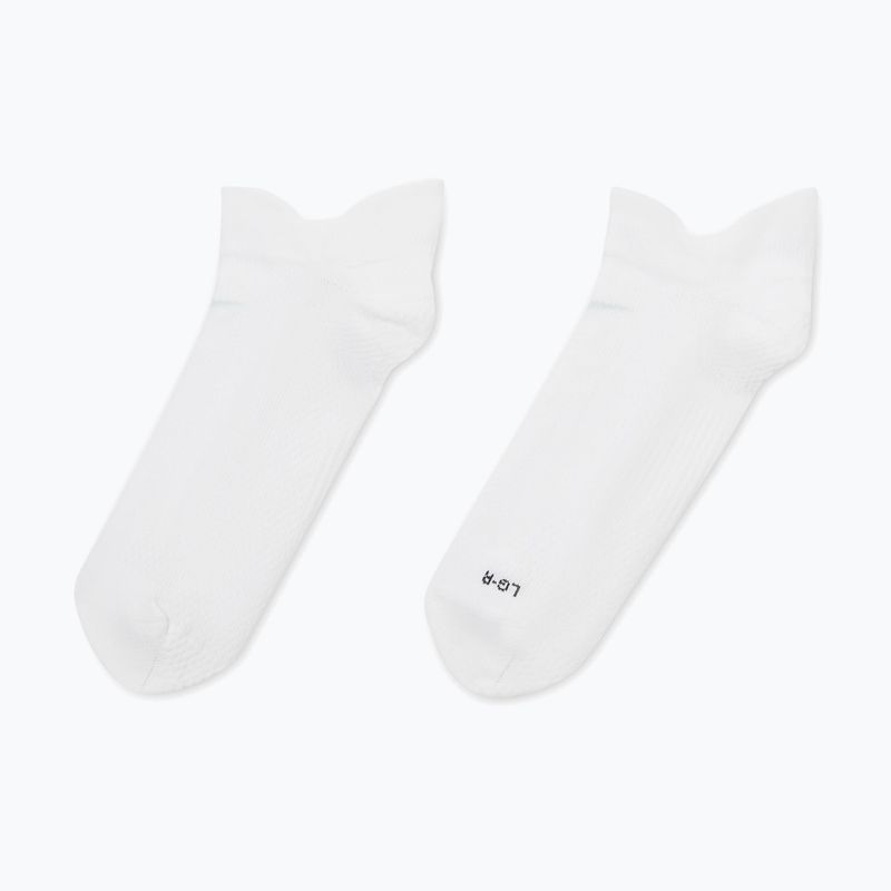 Socks Nike Running Lightweight No-Show white/black/pure platinum 2