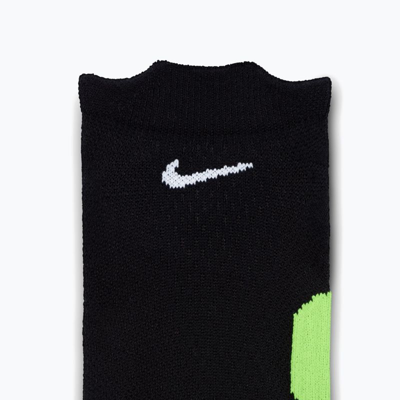 Socks Nike Running Midweight No-Show black/smoke grey/white 4