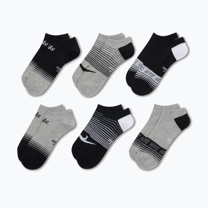 Women's socks Nike Everyday Lightweight No Show 6 pairs multi-color/900 2