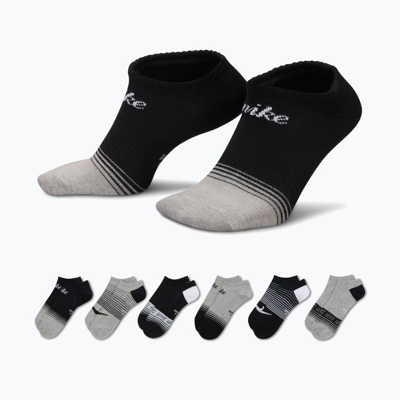Women's socks Nike Everyday Lightweight No Show 6 pairs multi-color/900 3