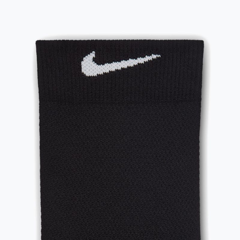 Socks Nike Running Midweight Crew black/smoke grey/white 4