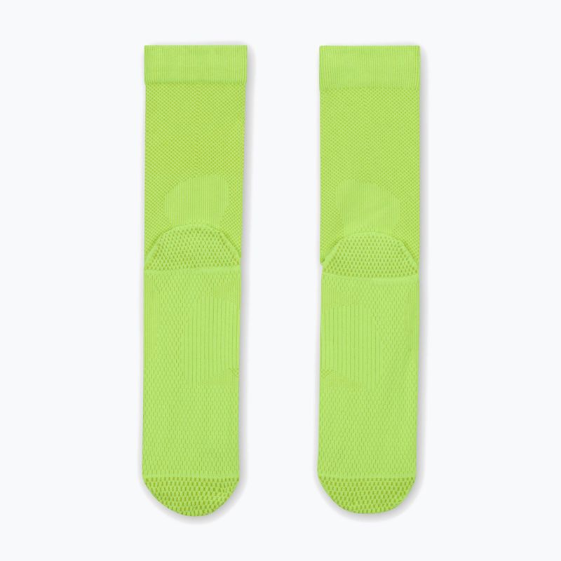 Socks Nike Running Lightweight Crew volt/bright cactus/black/bright cactus 3