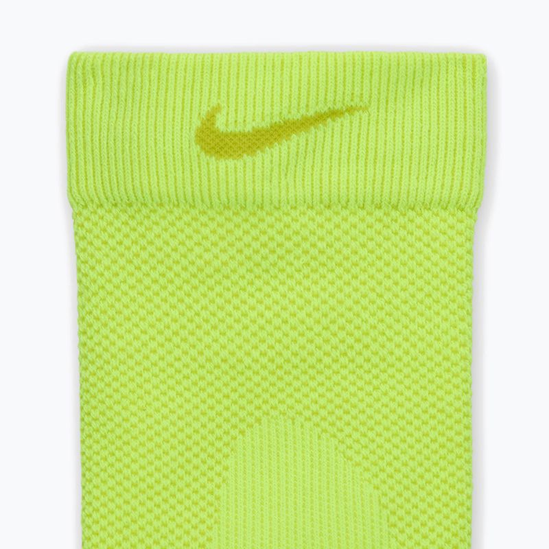 Socks Nike Running Lightweight Micro Crew volt/bright cactus/black/bright cactus 4