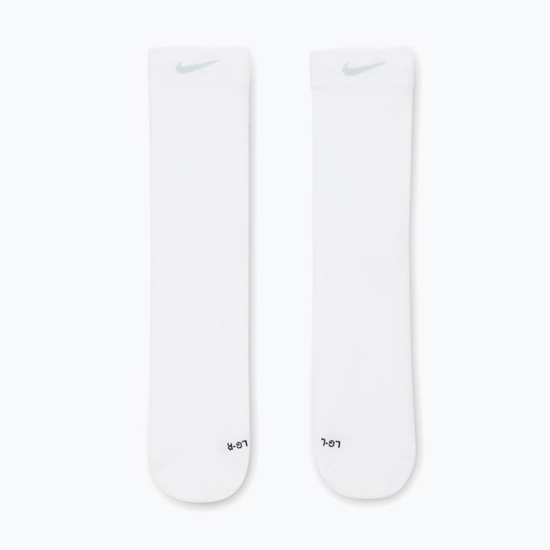 Socks Nike Running Lightweight Crew white/black/pure platinum 2
