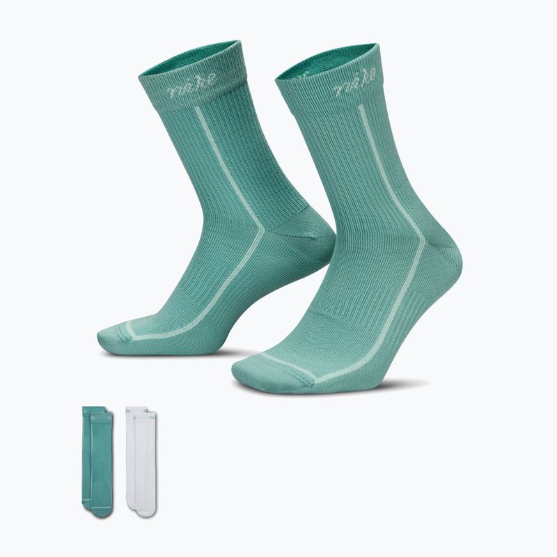 Women's socks Nike Everyday Plus Lightweight Crew 2 pairs multi-color/904 3