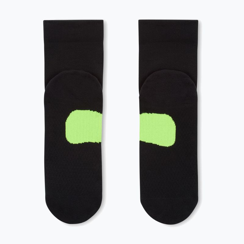 Socks Nike Running Midweight Micro Crew black/smoke grey/white 3