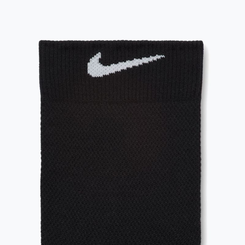 Socks Nike Running Midweight Micro Crew black/smoke grey/white 4