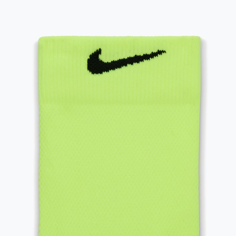 Socks Nike Running Midweight Micro Crew volt/black/black 4