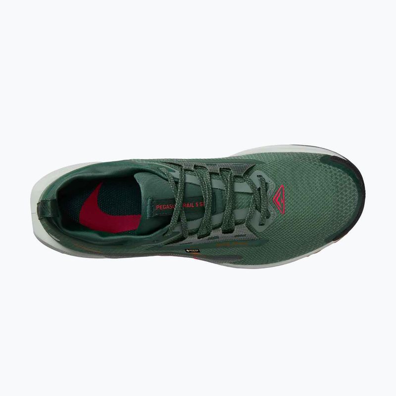 Men's running shoes Nike Pegasus Trail 5 GORE-TEX fir/bright crimson/clay green 4